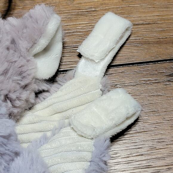 2 Pc Demdaco Baby Rattle Teether & Pacifier Holder: Elephant & Koala - Picture 3 of 4